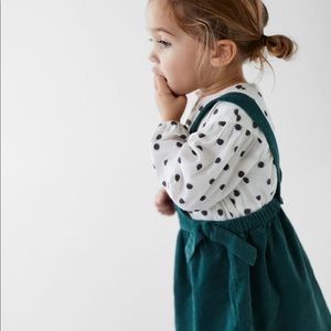 Velvet Suspender Skirt - Zara Baby Girl
